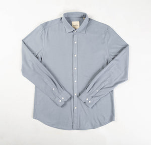 LUXE GREY CLASSIC LONG SLEEVE SHIRT