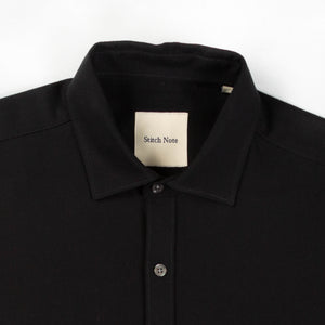 LUXE BLACK CLASSIC LONG SLEEVE SHIRT